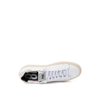 P448 White Leather Low Top Sneakers - Zeiniez
