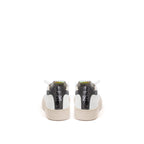 P448 White Leather Athletic Sneakers - Zeiniez