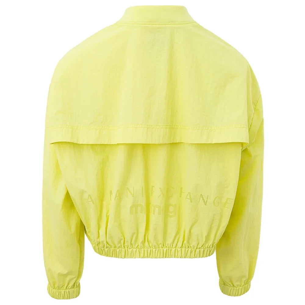 Armani Exchange Yellow Polyamide Bomber - Zeiniez