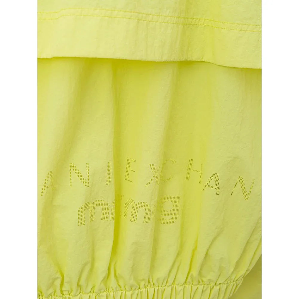 Armani Exchange Yellow Polyamide Bomber - Zeiniez