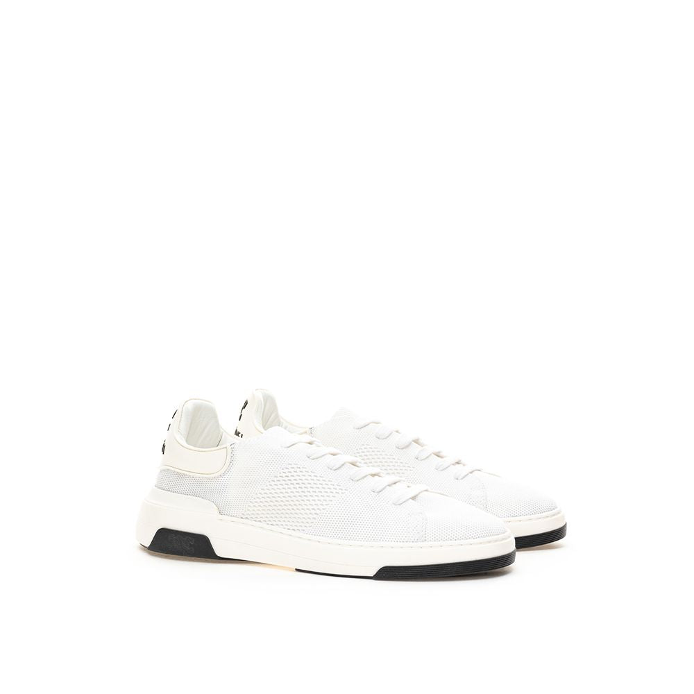 Casadei White Leather Athletic Sneakers - Zeiniez