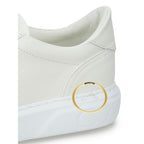 Casadei White Leather Athletic Sneakers - Zeiniez