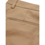 Lardini Brown Cotton Chino Pants - Zeiniez