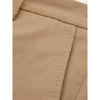 Lardini Brown Cotton Chino Pants - Zeiniez