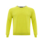 Gran Sasso Yellow Cotton Sweatshirt - Zeiniez