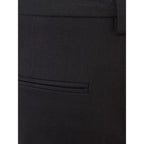 Lardini Black Cotton Chino Pants - Zeiniez