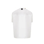 Emporio Armani White Cotton T-Shirt - Zeiniez