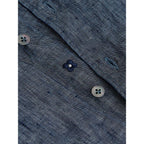Lardini Blue Denim Shirt - Zeiniez