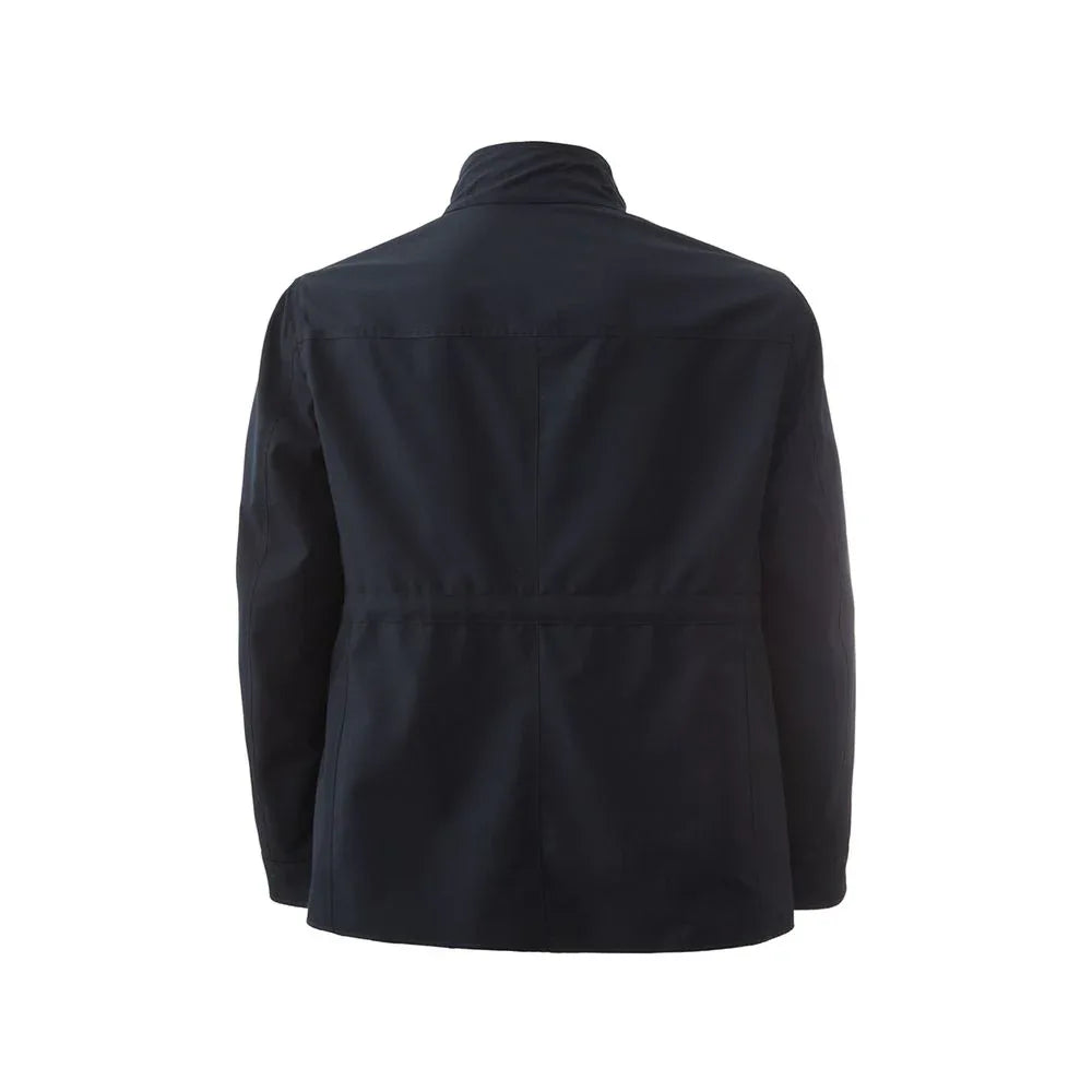 Lardini Blue Wool Coat - Zeiniez