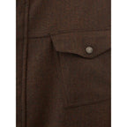 Lardini Blue Wool Coat - Zeiniez