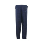 Emporio Armani Blue Linen Casual Pants - Zeiniez