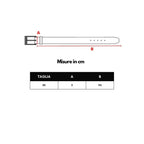 Tom Ford Black And White Leather Regular Belt - Zeiniez