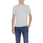 U.S. POLO ASSN. Gray Cotton T-Shirt - Zeiniez