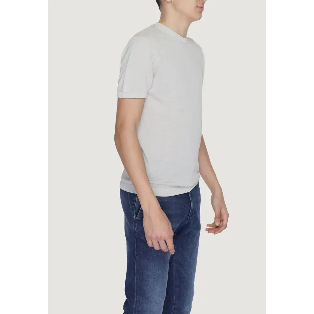 U.S. POLO ASSN. Gray Cotton T-Shirt - Zeiniez