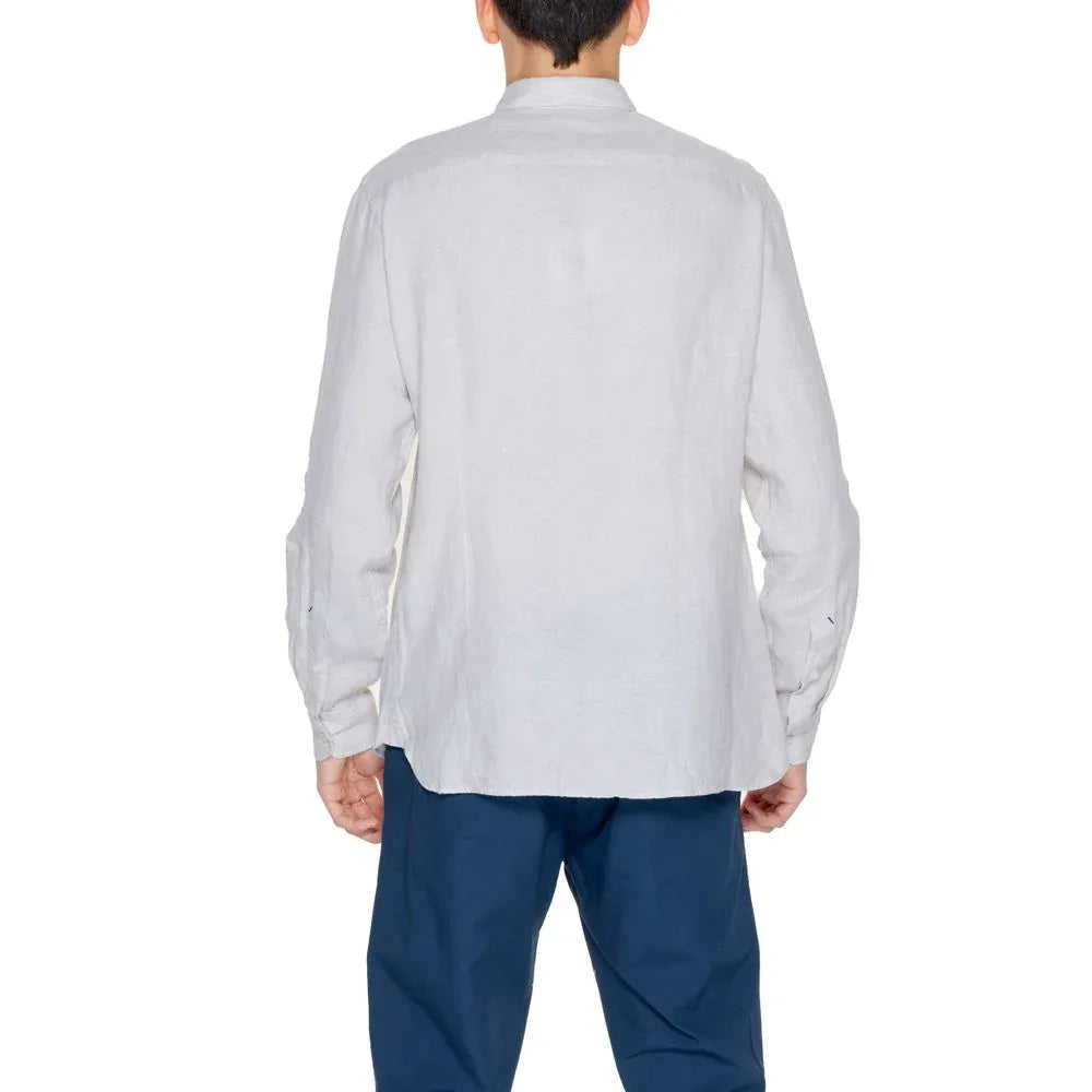 U.S. POLO ASSN. Beige Linen Dress Shirt - Zeiniez