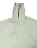 Dolce & Gabbana Light Green Wool Turtleneck Pullover Sweater - Zeiniez