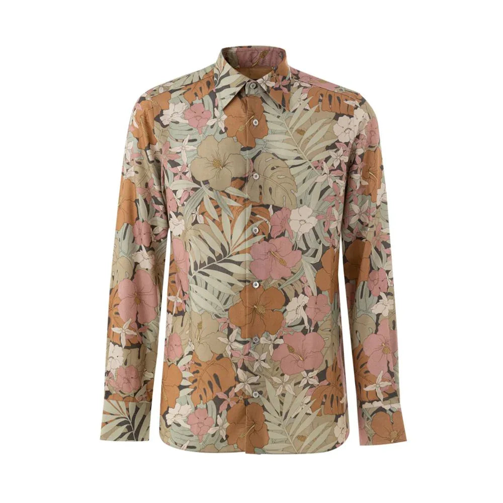 Tom Ford Multicolor Lyocell Pattern Shirt - Zeiniez