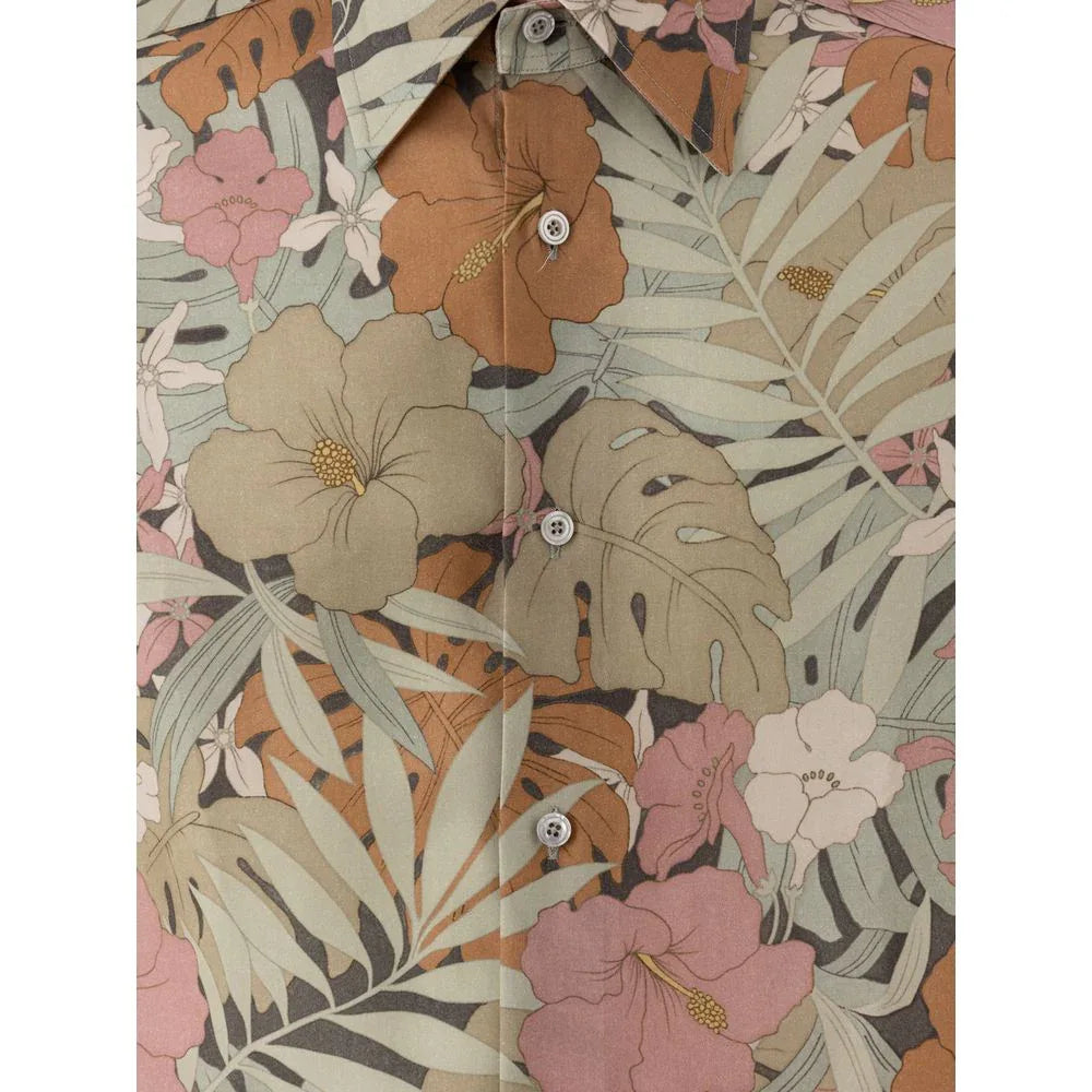 Tom Ford Multicolor Lyocell Pattern Shirt - Zeiniez