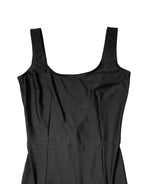 Dolce & Gabbana Black Sleeveless Bodycon Women Jumpsuit Dress