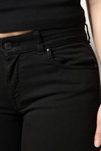 Dolce & Gabbana Black Cotton Mid Waisted Skinny Denim Jeans - Zeiniez