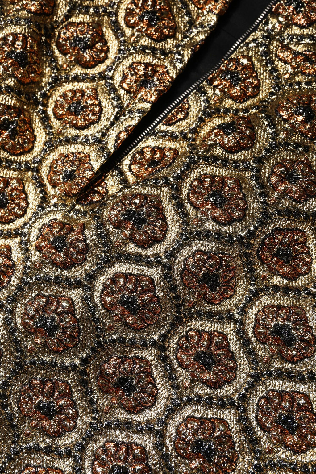 Dolce & Gabbana Brown Polyester Brocade A-line Mini Skirt - Zeiniez