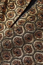 Dolce & Gabbana Brown Polyester Brocade A-line Mini Skirt - Zeiniez