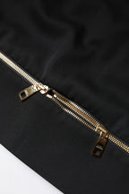 Dolce & Gabbana Black Virgin Wool High Waisted Mini Skirt - Zeiniez