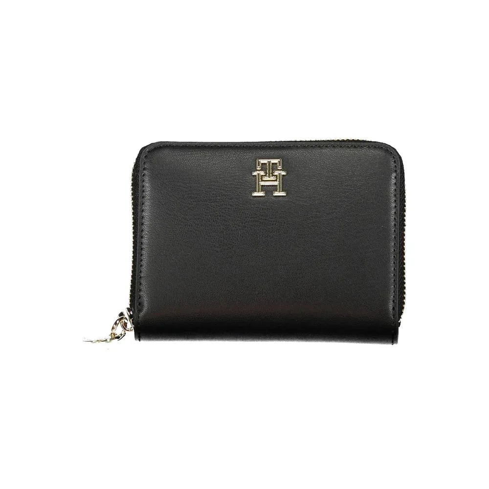 Tommy Hilfiger Black Polyethylene Women Wallet - Zeiniez