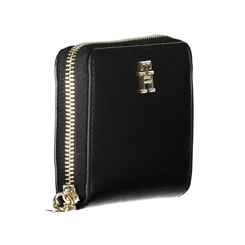 Tommy Hilfiger Black Polyethylene Women Wallet - Zeiniez