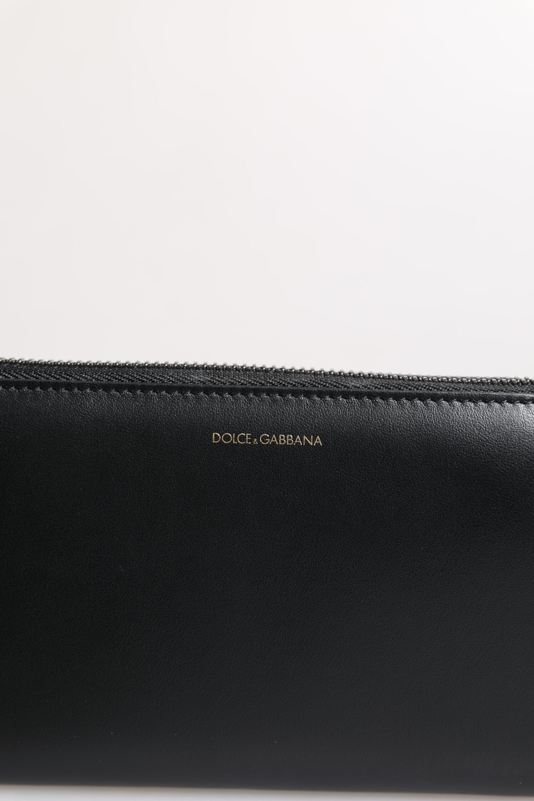 Dolce & Gabbana Black Blue Exotic Leather Embossed Continental Wallet - Zeiniez