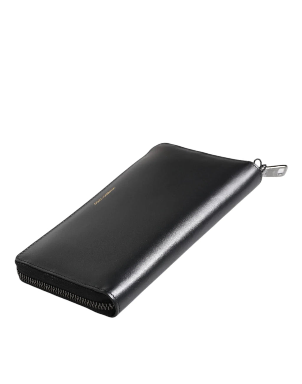 Dolce & Gabbana Black Blue Exotic Leather Embossed Continental Wallet - Zeiniez