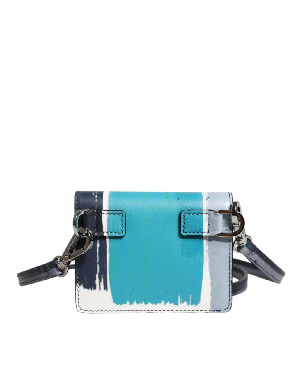 Dolce & Gabbana Multicolor Leather DG Logo Bifold Card Holder Wallet - Zeiniez