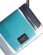 Dolce & Gabbana Multicolor Leather DG Logo Bifold Card Holder Wallet - Zeiniez