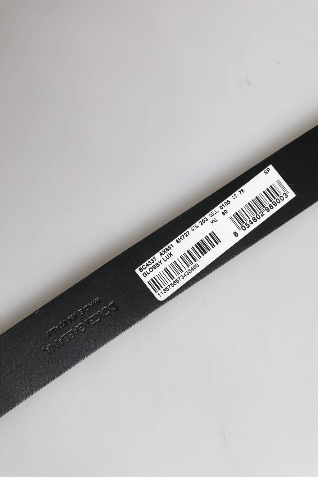 Dolce & Gabbana Brown Leather Classic Metal Logo Buckle Belt - Zeiniez