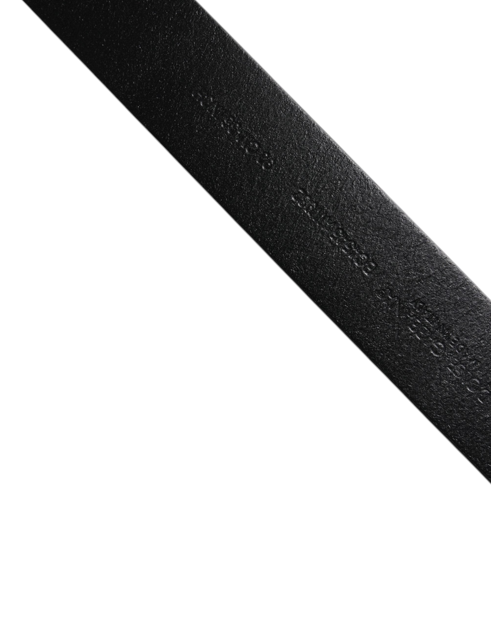 Dolce & Gabbana Brown Calf Leather Classic Metal Buckle Belt - Zeiniez