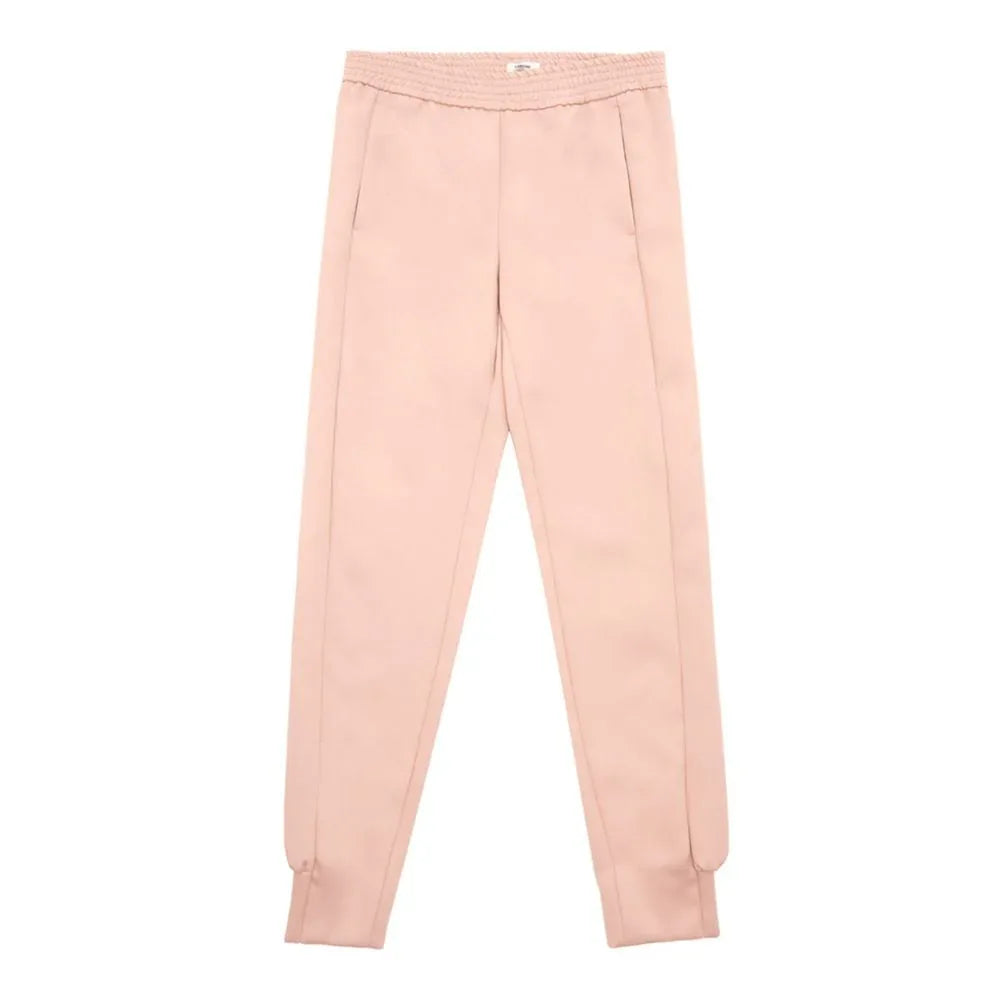 Lardini Pink Polyester Casual Pants - Zeiniez