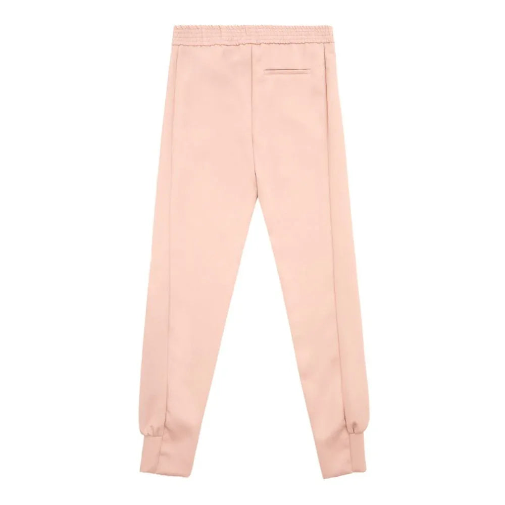 Lardini Pink Polyester Casual Pants - Zeiniez