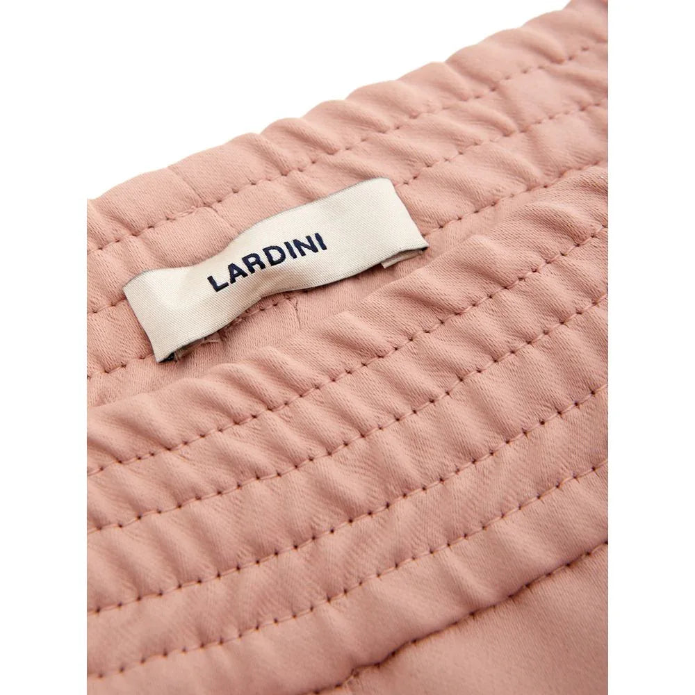 Lardini Pink Polyester Casual Pants - Zeiniez