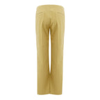 Lardini Gold Cotton Casual Pants - Zeiniez