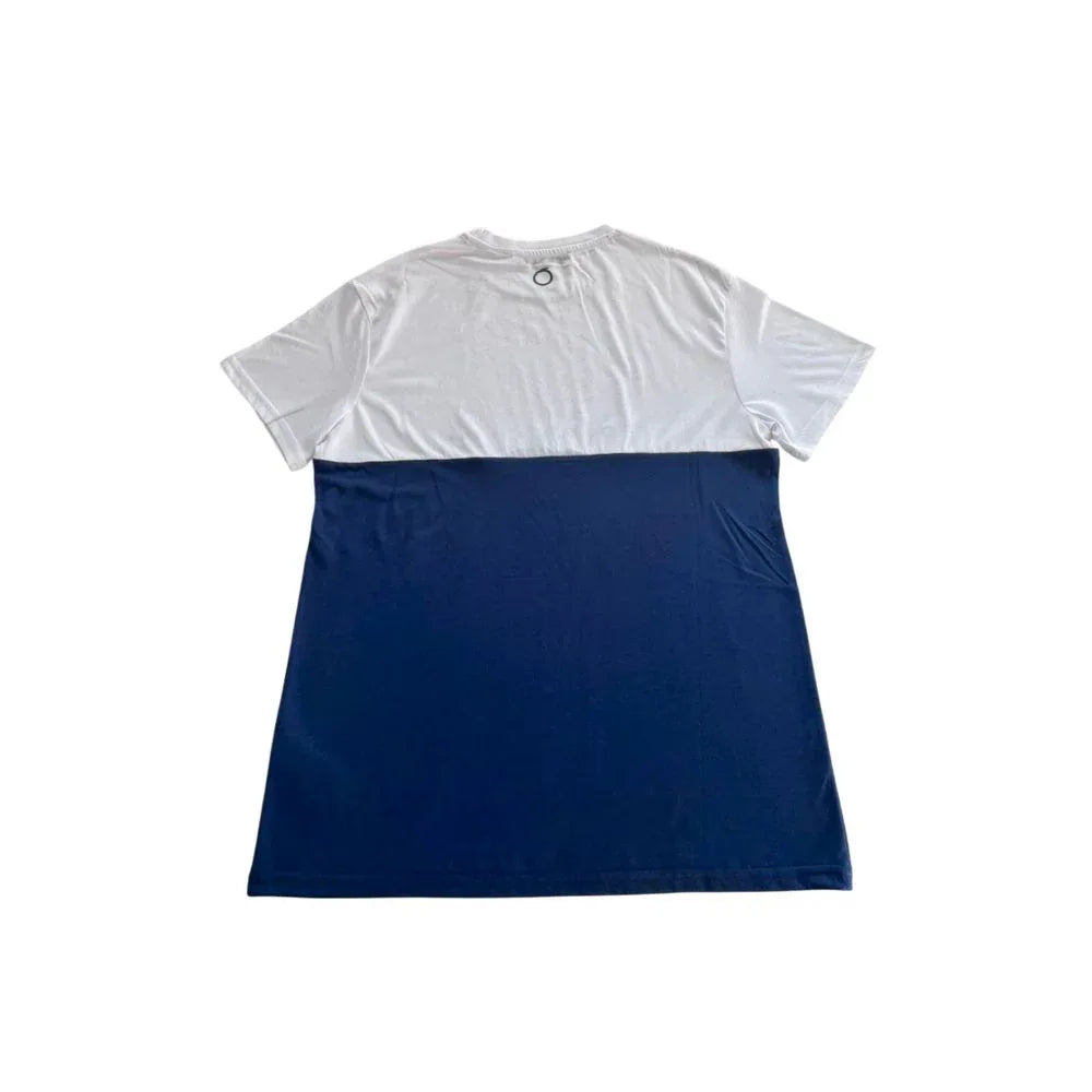 Trussardi Beachwear Blue Cotton Men T-Shirt - Zeiniez