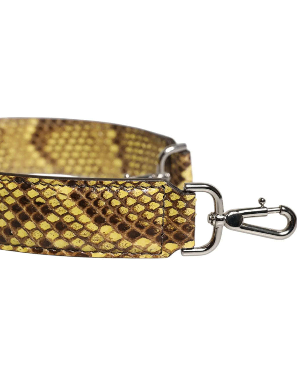 Dolce & Gabbana Yellow Exotic Leather Bag Shoulder Strap - Zeiniez