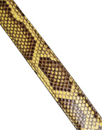 Dolce & Gabbana Yellow Exotic Leather Bag Shoulder Strap - Zeiniez
