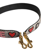 Dolce & Gabbana Multicolor DG AMORE Patch Bag Shoulder Strap - Zeiniez