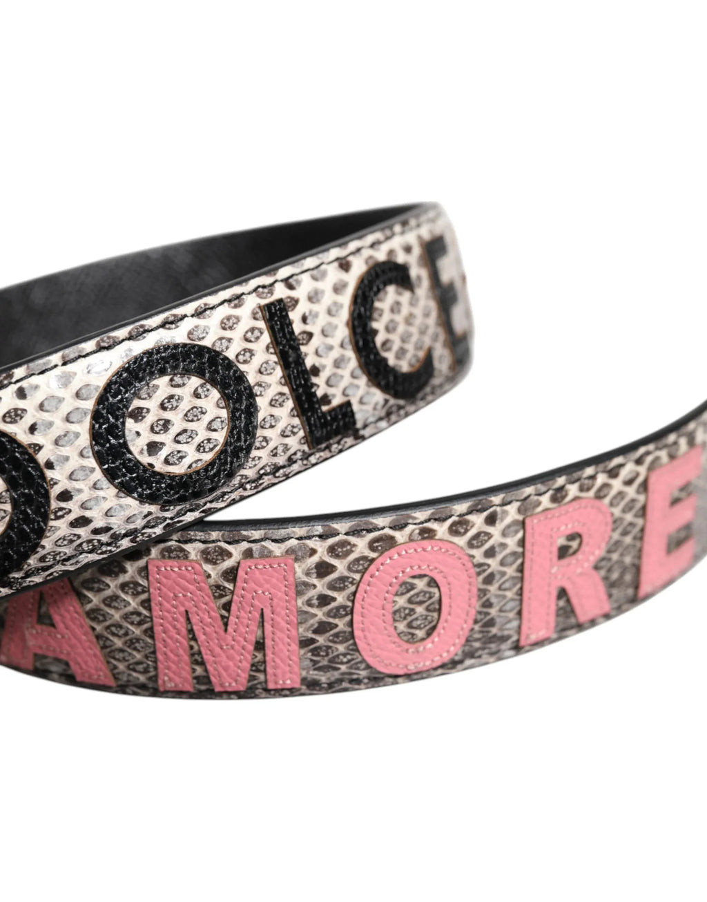 Dolce & Gabbana Multicolor DG AMORE Patch Bag Shoulder Strap - Zeiniez