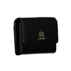 La Martina Black Polyethylene Women Wallet - Zeiniez