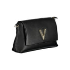 Mario Valentino Black Polyurethane Women Handbag - Zeiniez