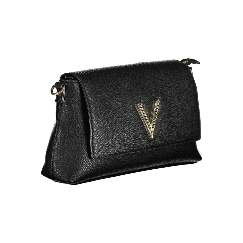Mario Valentino Black Polyurethane Women Handbag - Zeiniez