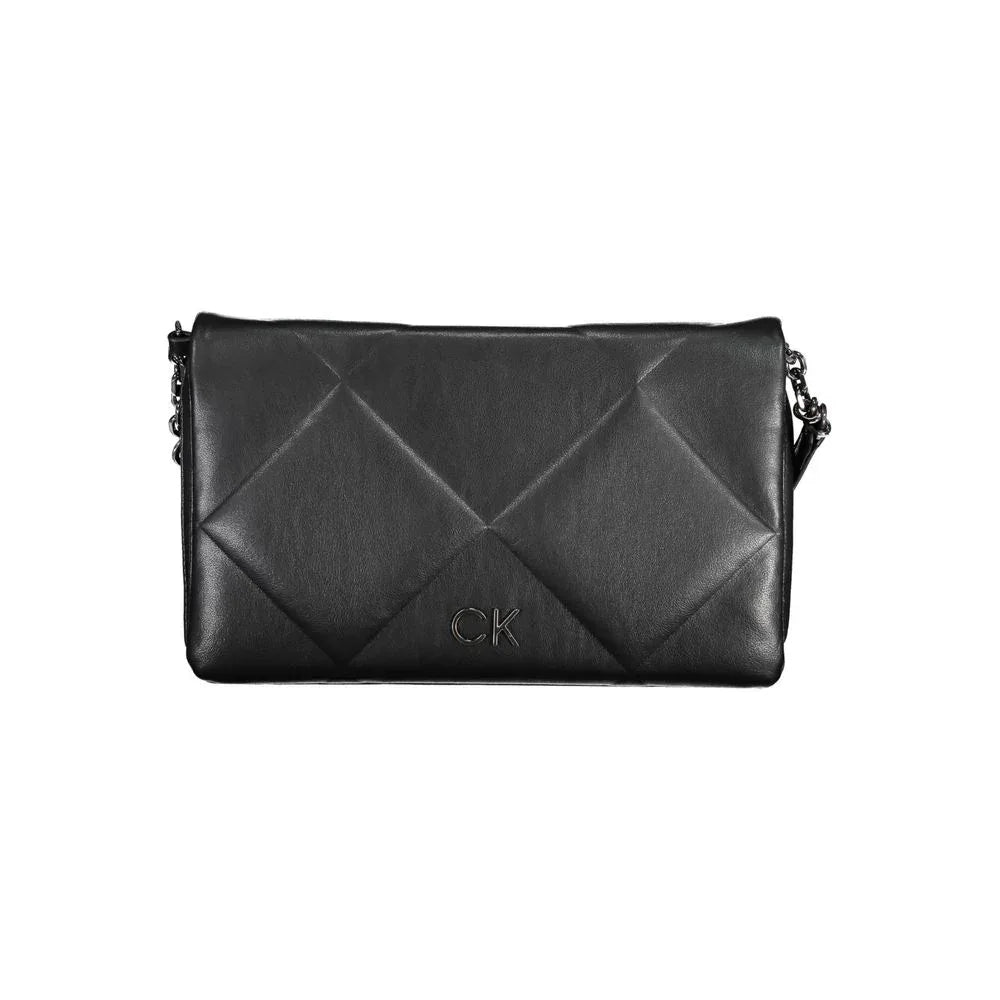 Calvin Klein Black Polyester Women Shoulder Bag - Zeiniez
