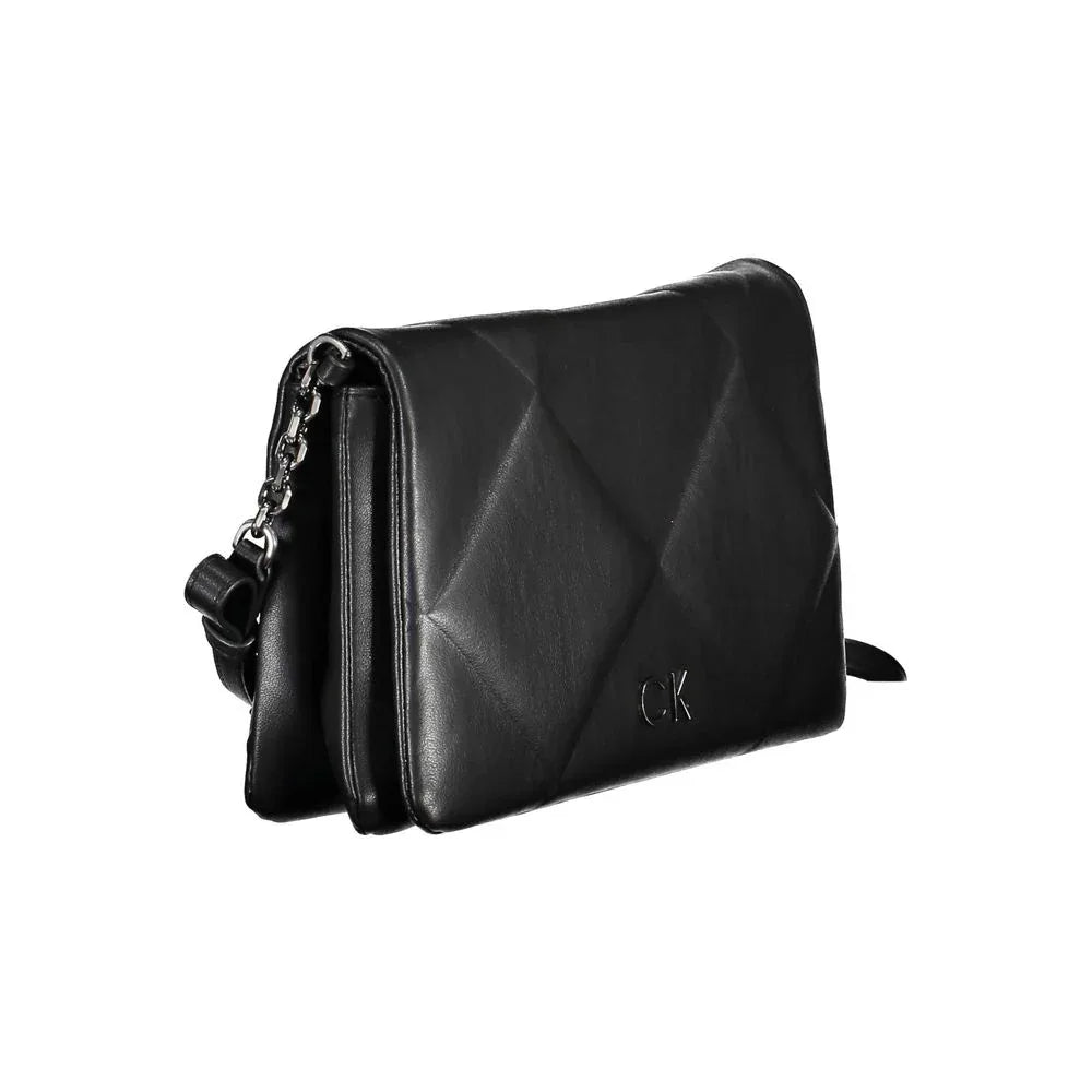 Calvin Klein Black Polyester Women Shoulder Bag - Zeiniez