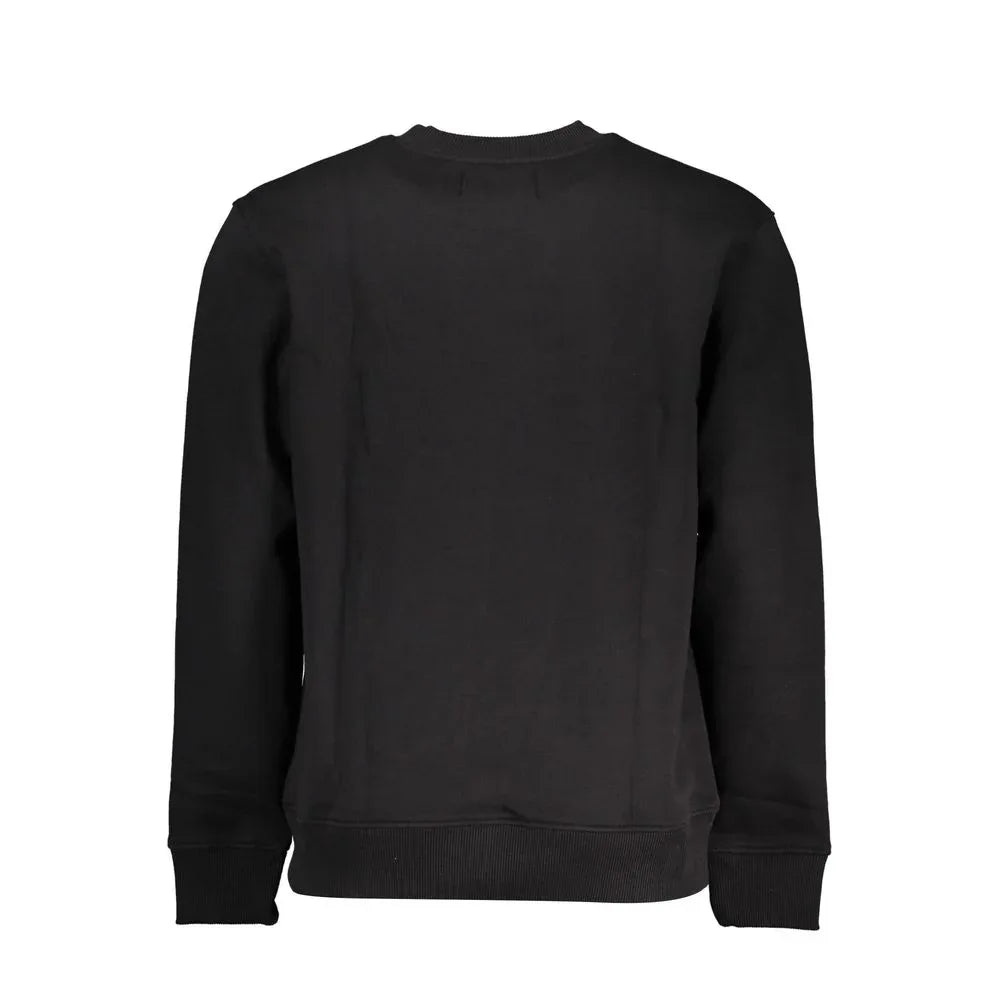 Calvin Klein Black Cotton Men's Sweatshirt - Zeiniez